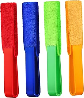 WOFASHPURET 4 Pcs Brush Cleaner Detail Duster Blind Cleaner Brush Gap Blinds Cleaner Tool Blind Cleaner Duster Tool Car Wash Brush Clean Brush Duster Brush Electronic Air Conditioner Brush Pp