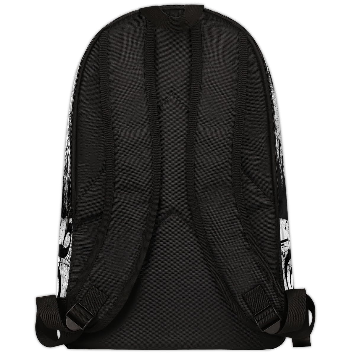 TropicalLife Noten-Rucksack für Herren, Damen, Mädchen, Jungen, Kinder, schwarz, Musiknoten, lässiger Rucksack, 17,4 l, Rucksack, Schule, Büchertasche, Reisen, Laptop-Tasche, Tagesrucksack, farbig,