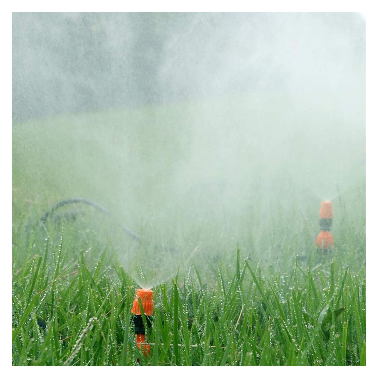 Rociador de riego de jardinería 50pcs Garden Socket Spray Dripper Everhouse ajustable Sistema de riego agrícola