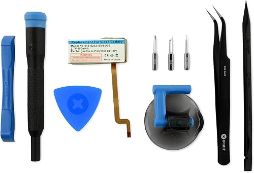 iFixit Batería compatible con iPod Video 6080 GB - Kit de reparación