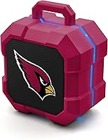 Vista 25 de SOAR NFL Shockbox - Altavoz Bluetooth inalámbrico LED, resistente al agua, IPX4, 5.0 Bluetooth con más de 5 horas de tiempo de reproducción, pequeño