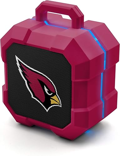 Miniatura 25 de SOAR NFL Shockbox - Altavoz Bluetooth inalámbrico LED, resistente al agua, IPX4, 5.0 Bluetooth con más de 5 horas de tiempo de reproducción, pequeño