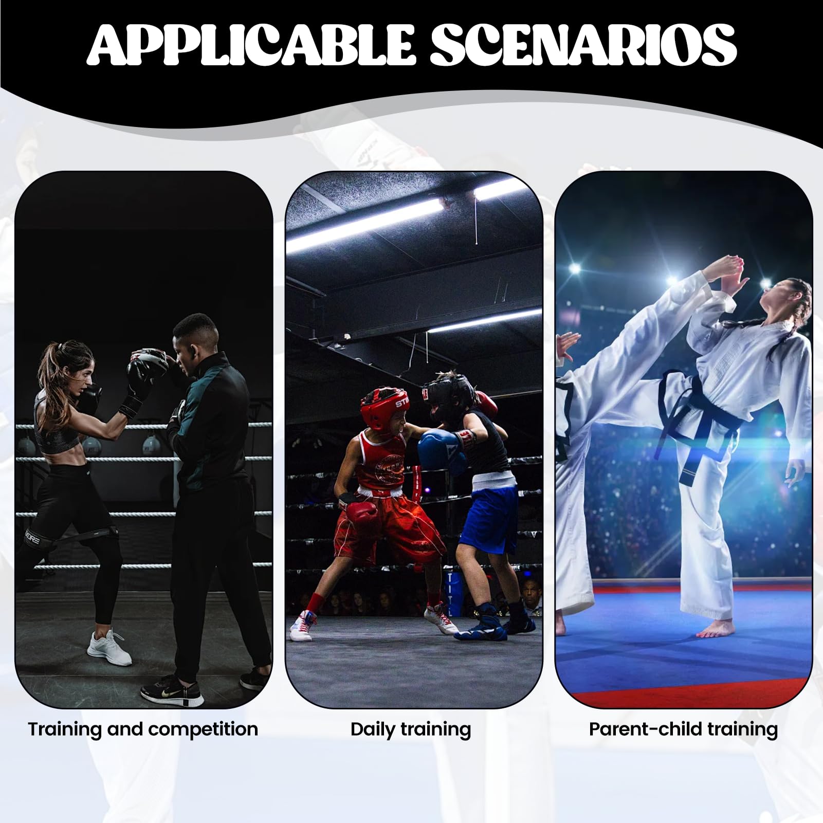 Karate Target Tae Kickboxing Pad, Taekwondo Double Kick Pad Karaté
