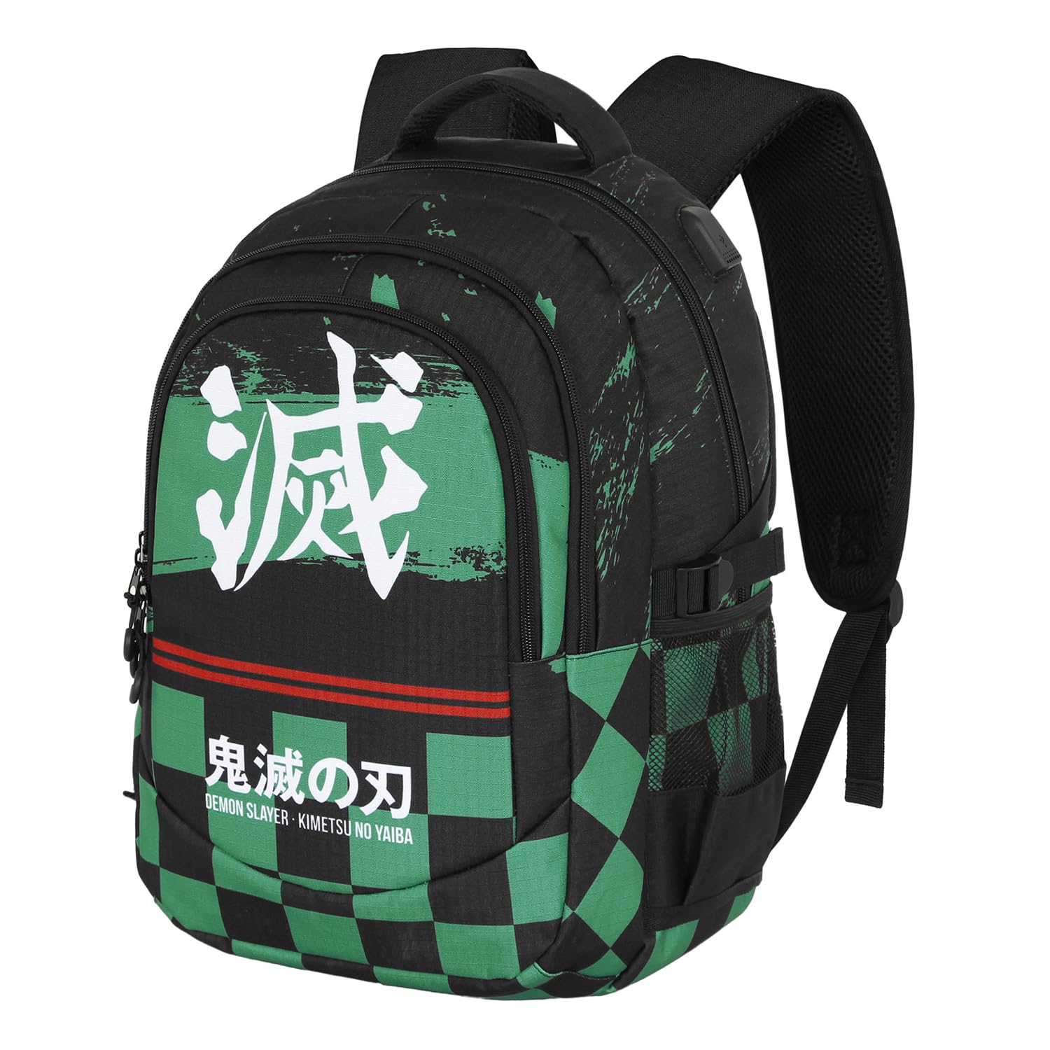 Demon Slayer Sutoriku-Plus Running Backpack, Multi-Colour, 34 x 46 cm, Capacity 32 L
