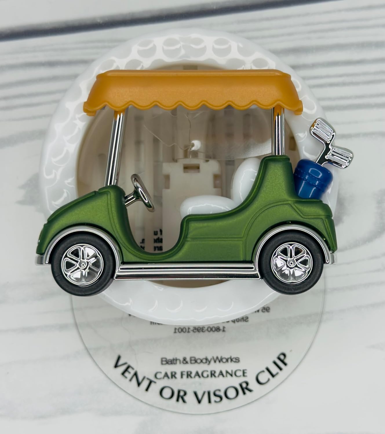 Bath & Body Works Golf Cart Car Visor Fragrance Holder image 2