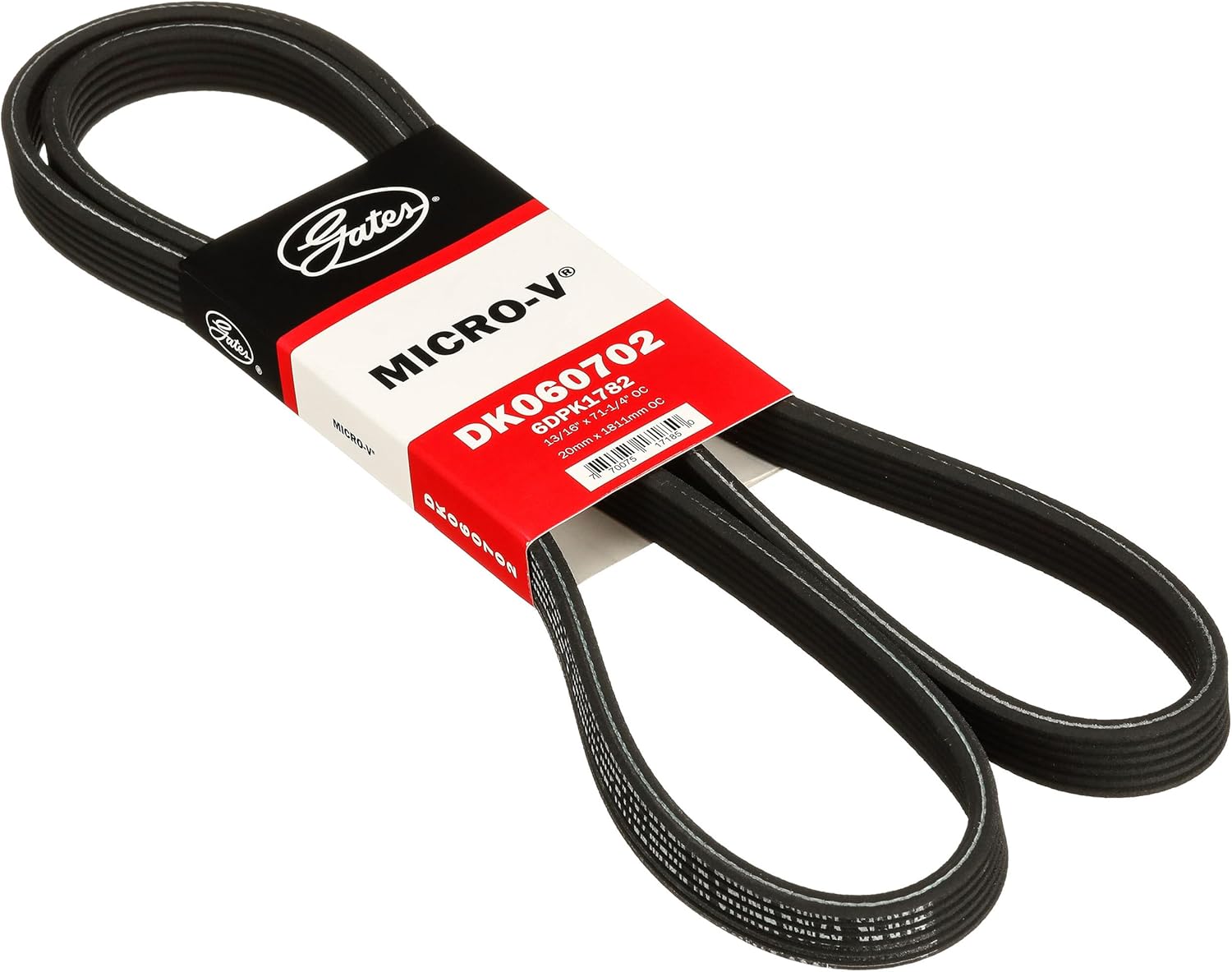 Gates DK060702 Micro-V Dual-Sided Serpentine Drive Belt