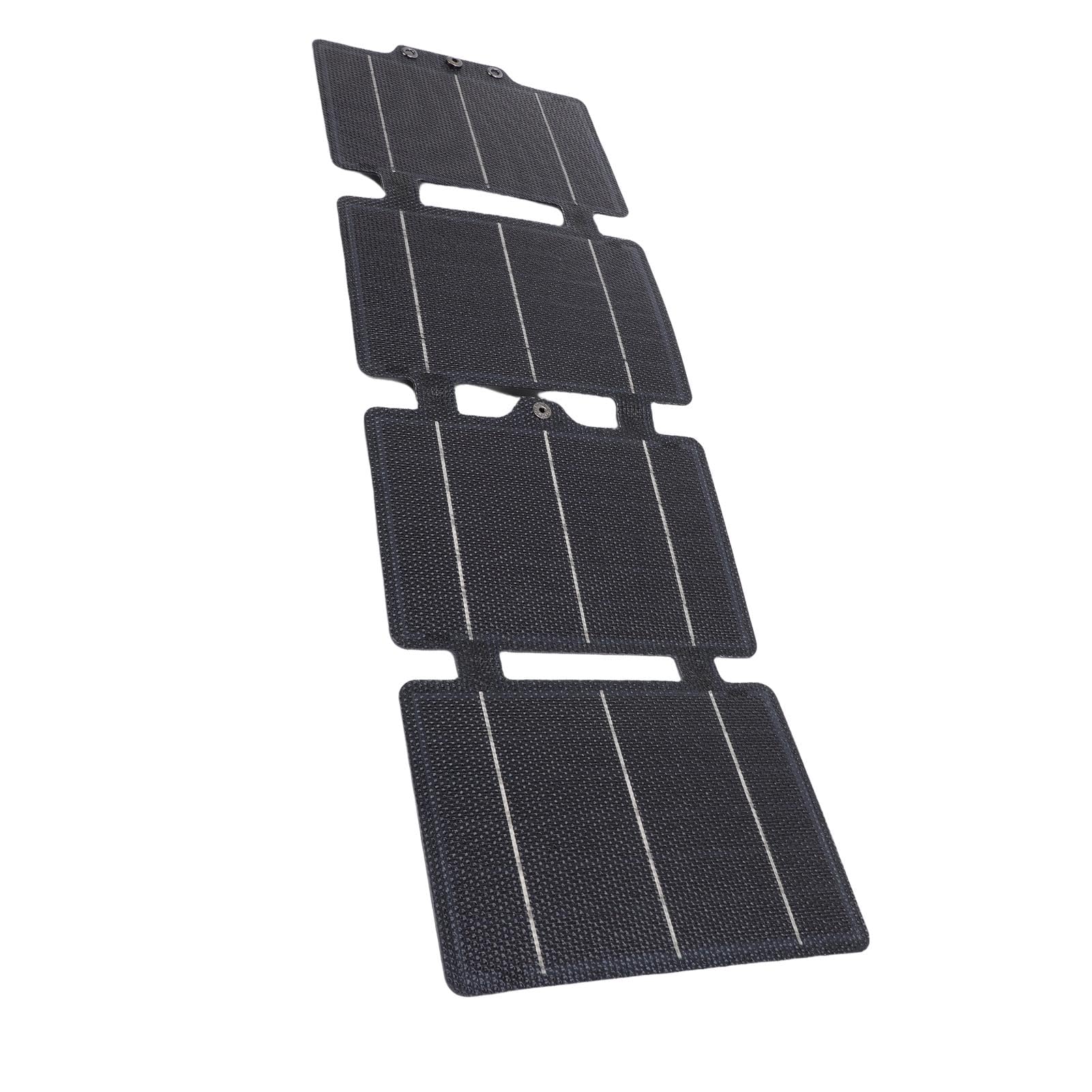 Generic Panel Solar Portátil Multifuncional, Cargador de 20W, Diseño Plegable Impermeable para Senderismo, Camping, Uso Al Aire, Silicio Monocristalino