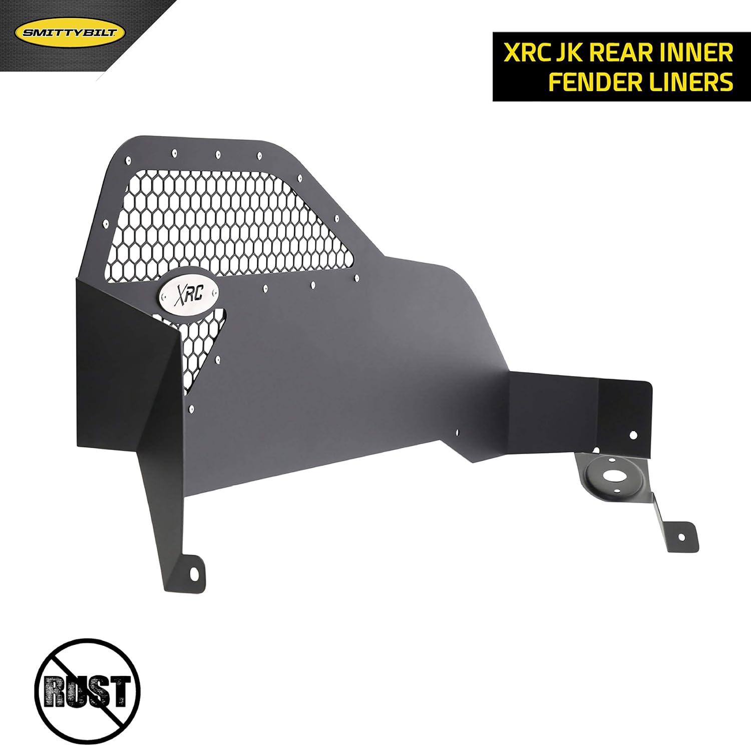 Smittybilt 76986 XRC Fender Liners, Rear Pair, for 2007-2018 Jeep Wrangler JK