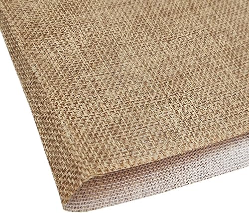 Parrilla de altavoz de tela de lino transparente con sonido retro antiguo, a prueba de polvo, máscara de sonido de guitarra de tela de malla (4.8 ft