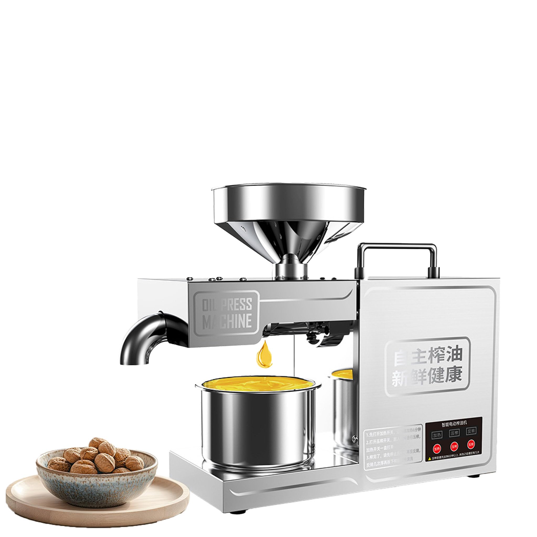 Tdiadui Oil Press Machine Cold Press Seed Oil