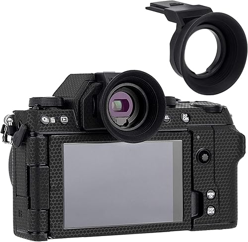 Cámara de silicona blanda Visor Eyecup Eyepiece Eyepiece Eye Cup Protector para Fuji Fujifilm X-S20 X-S10 XS10 X-T200 XT200