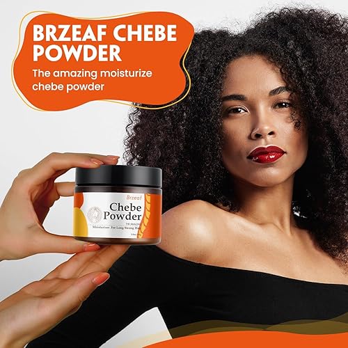 Miniatura 7 de Brzeaf Chad - Polvo natural de Chad (2.22 onzas), africano, súper hidratante, promueve el crecimiento del cabello, evita la rotura para todo tipo de