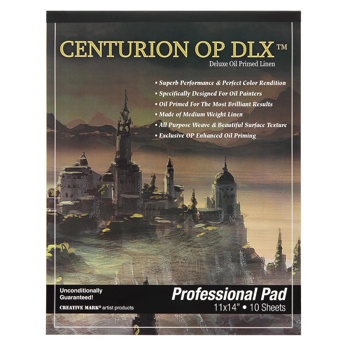 Centurion Deluxe Oil Primed Linen Pad 28cm x 36cm