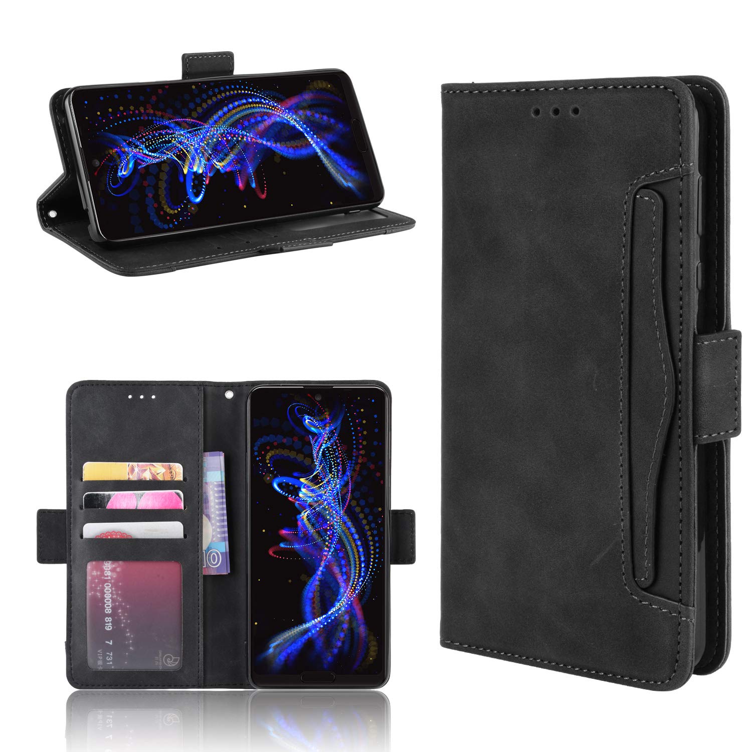 Amazon.co.jp: AQUOS R5G SoftBank 908SH/DOCOMO SH-51A ケース手帳型 