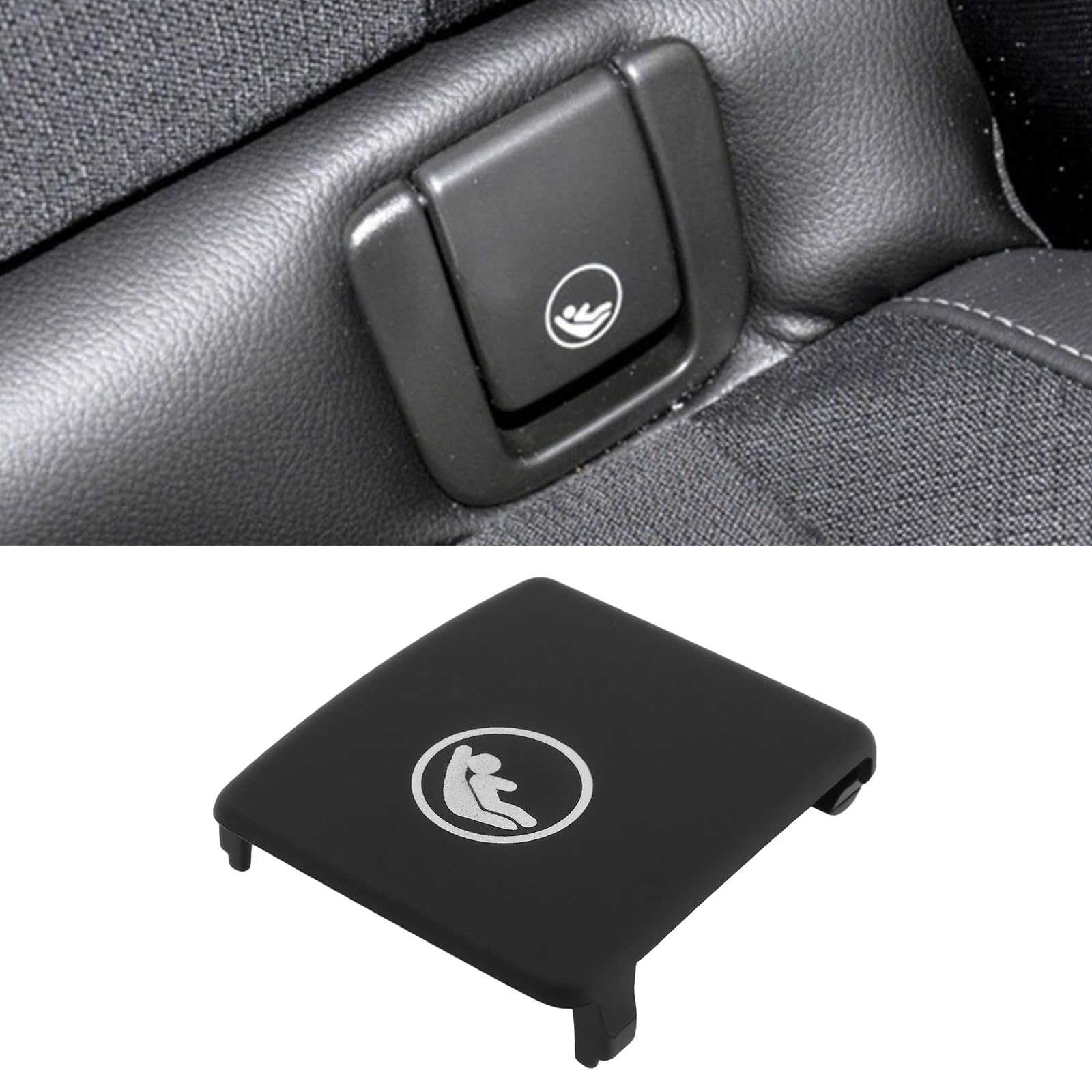 Gancho do assento traseiro do carro para Volvo, Tampa ISOFIX, retenção de crianças, V60, V90, XC40, XC60, S60, S90, 31685072, 31685074, 31685073  34