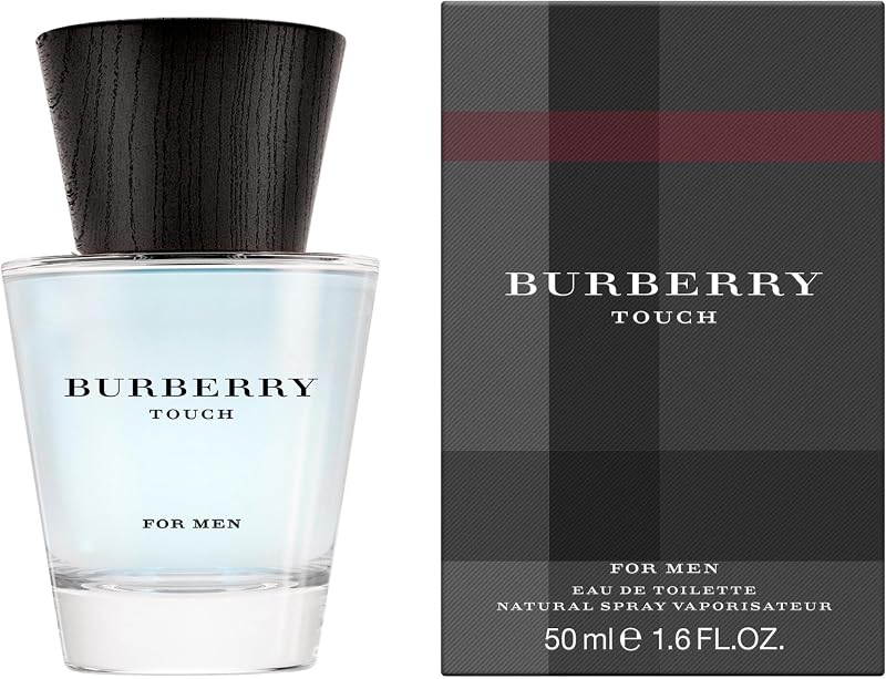 Burberry Touch Eau de Toilette – Colonia aromática fresca – Con notas de mandarina, almizcle, madera de cedro y vetiver – Fragancia duradera para uso diario – Perfume de lujo para hombres