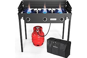 ROVSUN 3 Burner Propane Camp Stove