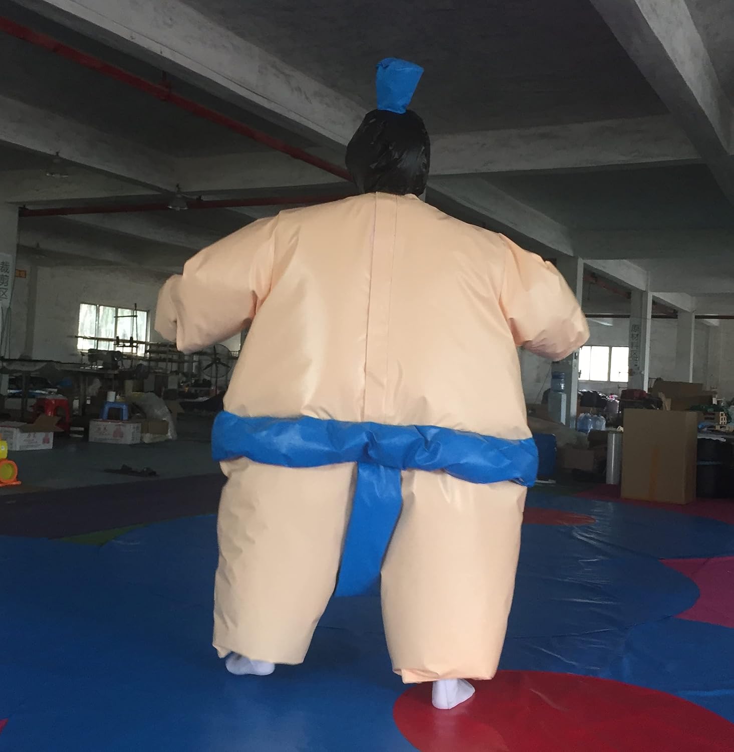 Wrestling Sumo Suit Padded Wrestler Dress Sport Entertainment Company Activity; 2 Suits Set