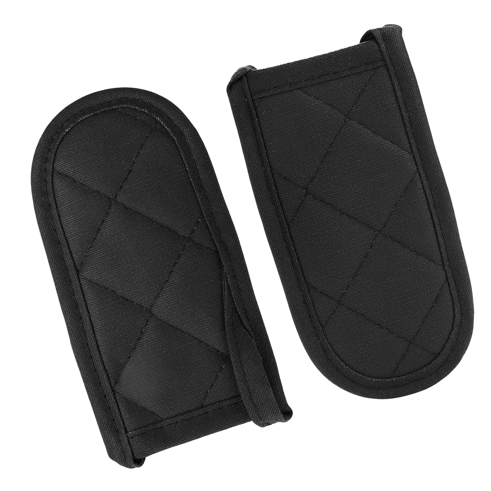 Photo 1 of 2 PCS Cast Iron Handle Sleeve, Black Cast Iron Skillet Handle Covers, Heat Resistant Handles Holder Cover for Kitchen Baking Cooking Supplies
