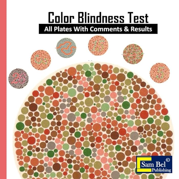 Buy Color Blindness Test All Plates With Comments & Results , Ishihara