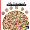 Color Blindness Test: All Plates With Comments & Results , Ishihara Plates , Optometry Color Deficiency Test , Vision Testing Charts, Ishihara Plates ... All Forms of Color, ophthalmology charts Paperback – Large Print, 1 Aug. 2021
