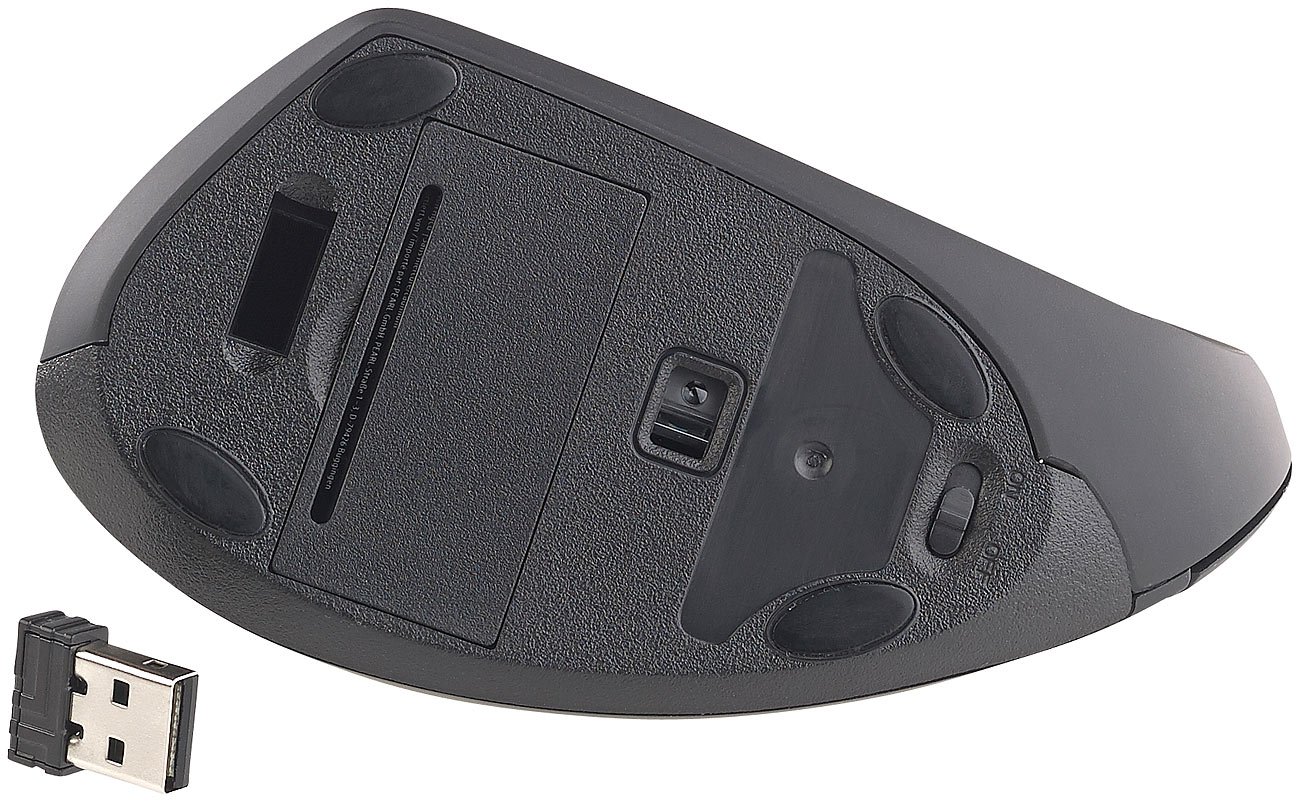 Souris Ergonomique Sans Fil 1600 Dpi + Repose-bras Offert - General Keys PX2343