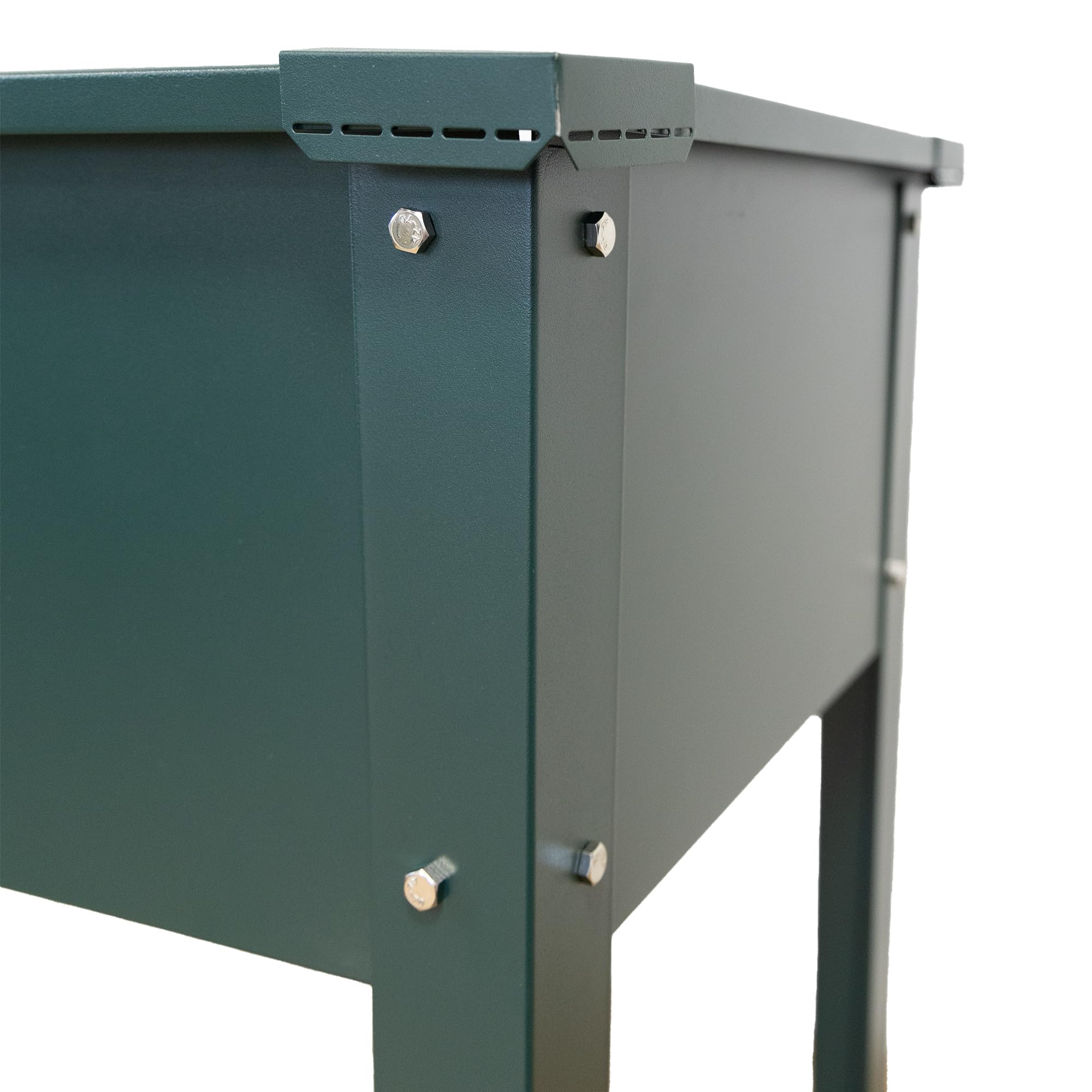 Dutchlander Cultivo elevado Metal verde L