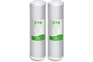 SimPure Whole House Water Filter, 20x4.5 inch 5 Micron Big CTO Activated...