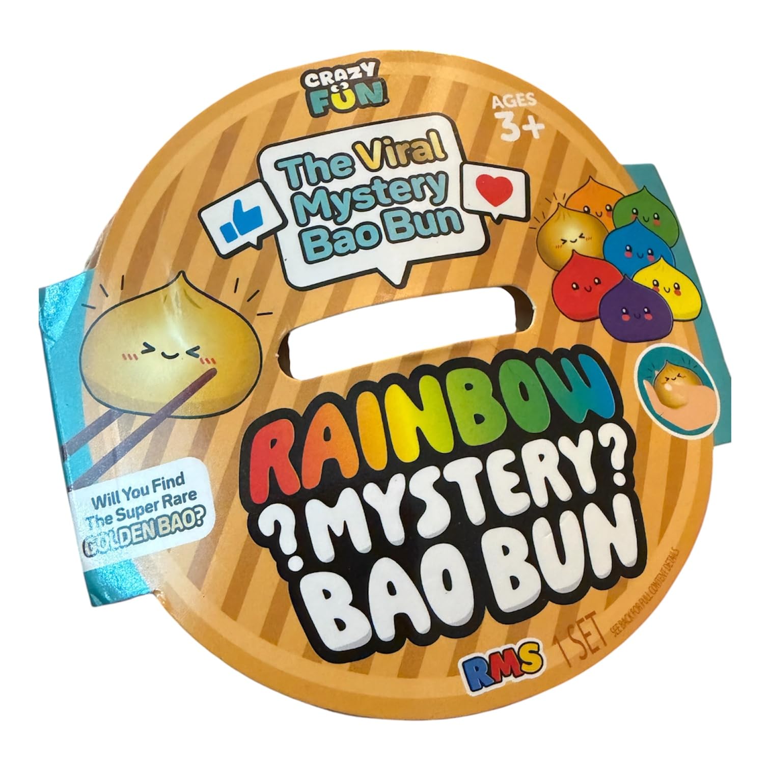 Rainbow Mystery Crazy Fun RMS Rainbow mystery dumpling, 1 color chosen at random, back to school, limited editon