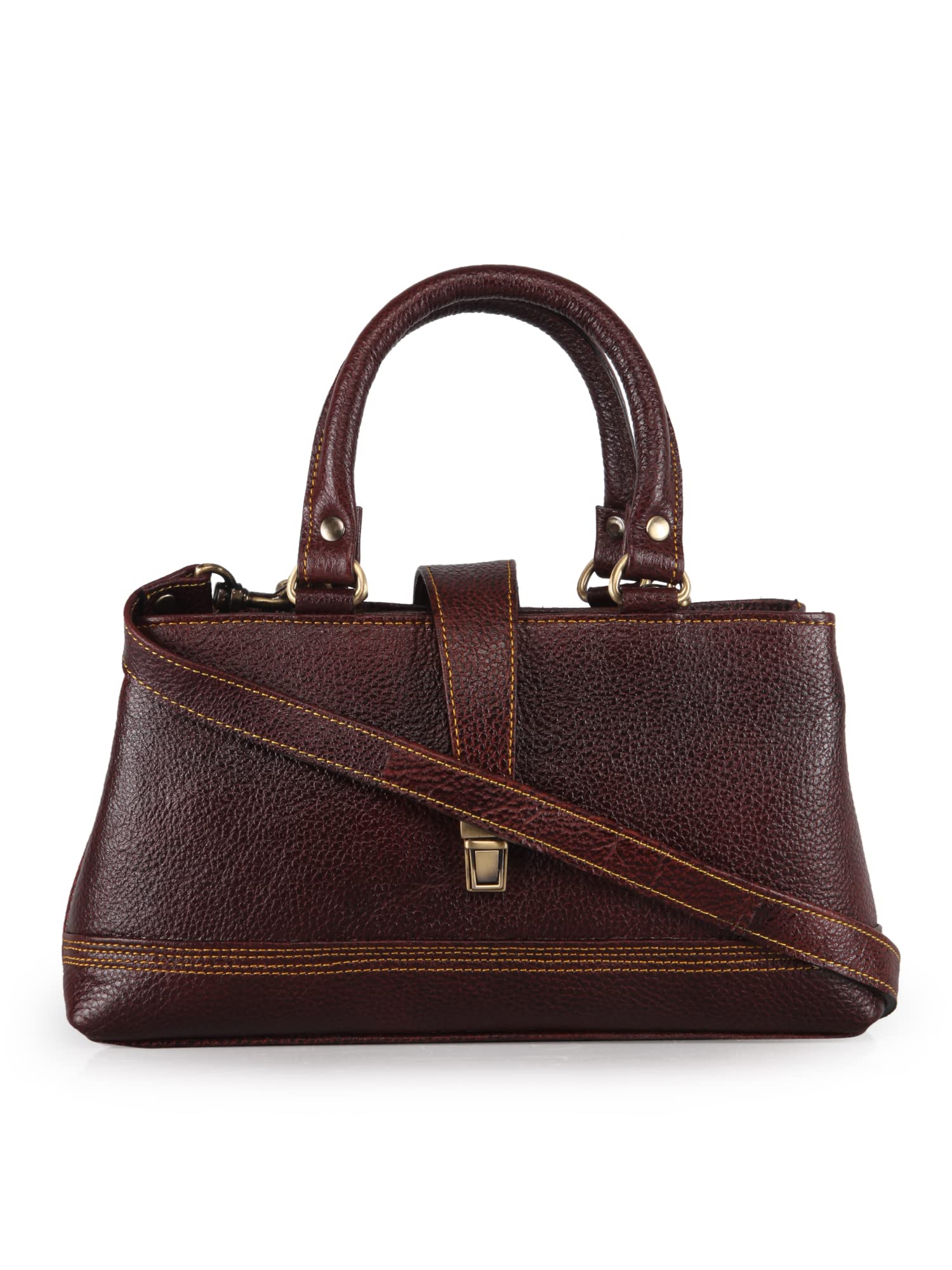 GENWAYNE Womens Leather Handbag, Brwn, Llsb191_Brwn,Multi (B09Z8G5YSX) Amazon Price History, Amazon Price Tracker