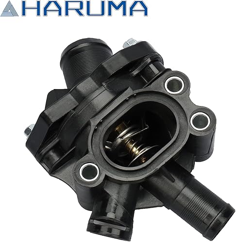 Miniatura 4 de HARUMA 31319606 Carcasa del termostato del refrigerante del motor para Volvo C30 C70 S40 S60 V50 V60 XC60 XC70 2004 2005 2006 2007 2008 2009 2010
