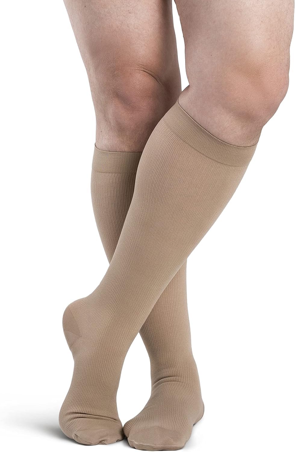 Men’s DYNAVEN Closed Toe Calf-High Socks 20-30mmHg
