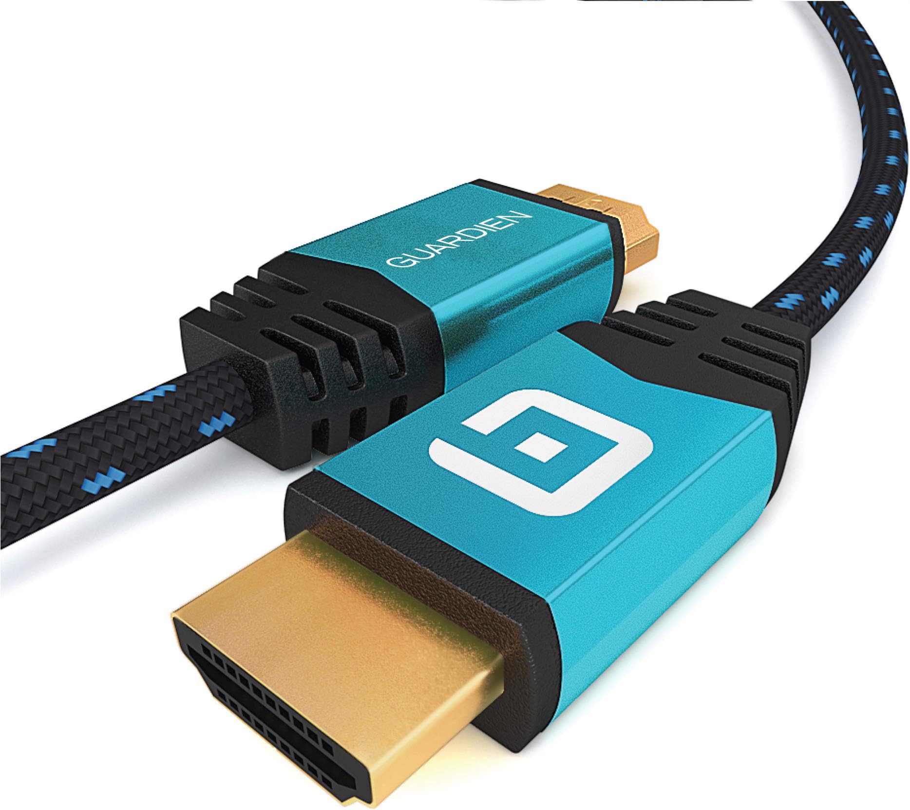 HDMI Cable 1m HDMI Lead - Ultra High Speed 18Gbps HDMI 2.0a/b 2.0 - Support 4K@60Hz, 3D, Ethernet, ARC, Video UHD 2160p, HD 1080p - Xbox, PS3, PS4, Fire TV, Apple TV
