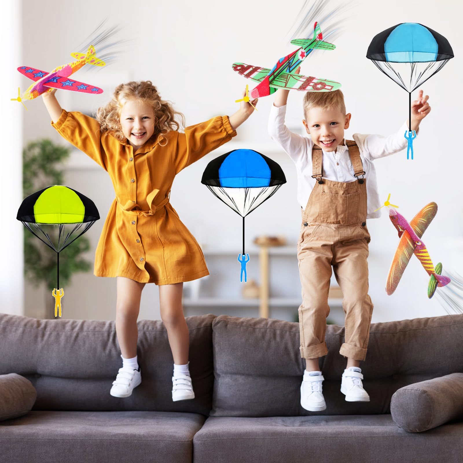 Lot de 20 jouets pour parachutisme