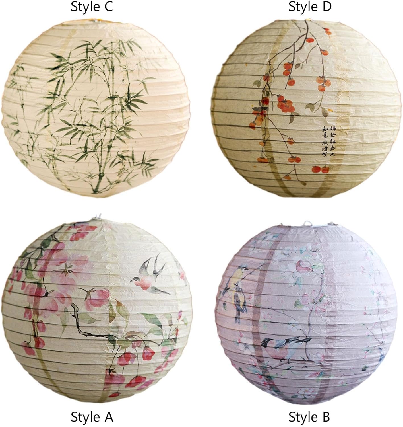 Chinese Paper Lantern Traditional for Holiday Mid Autumn Festival Photo Prop Style A Home & Garden | Greeting Cards & Party Supply | Party Supplies | Party Decorations'