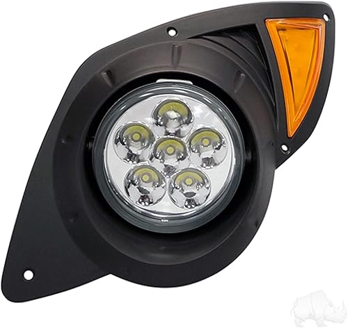 Miniatura 2 de Red Hawk Kit de luces LGT-307L compatible conreemplazo para carritos de golf Yamaha Drive 2007-2016, 12V-48V