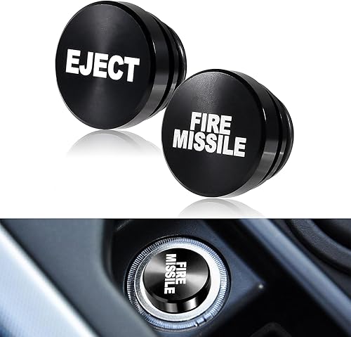 Pack-2 - Cubierta para enchufe de encendedor de cigarrillos de automóvil, tapones de aluminio a prueba de polvo, kit de repuesto de piezas de