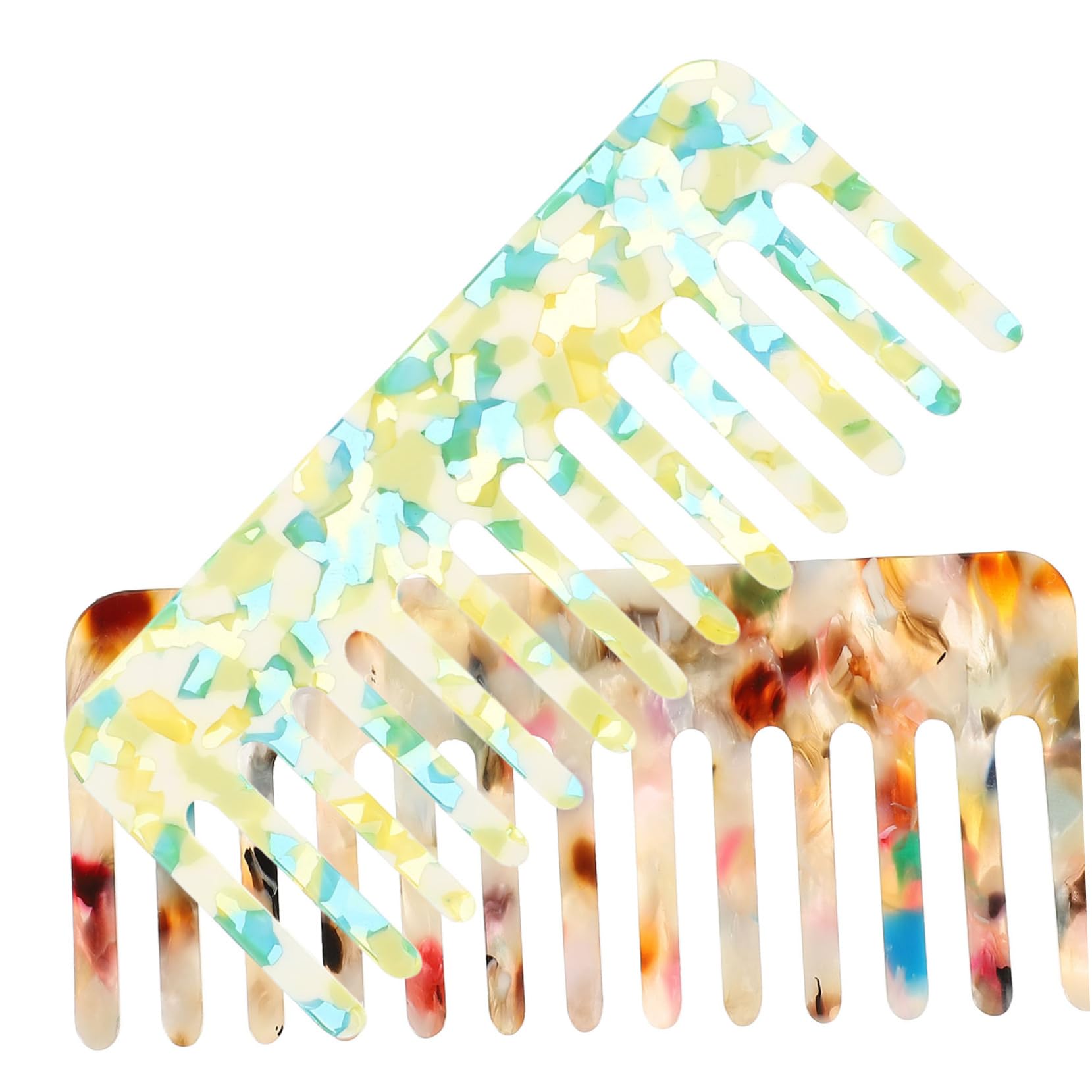 Healeved 10pièces Peigne Anti-statique Pour Cheveux Outil De Coiffure Polyvalent Pour Cheveux Bouclés Épais Ou Fins Et Résistant Parfait Pour Coiffeurs Et Utilisation Quotidienne