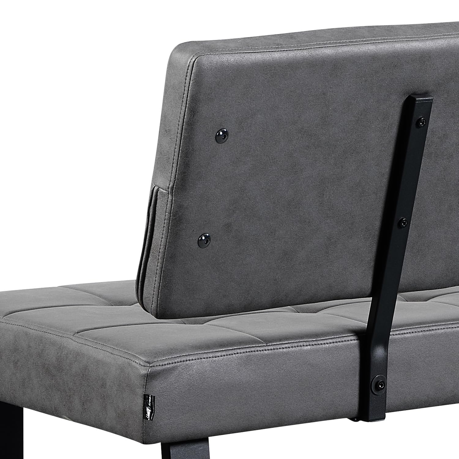 B&D home® Eckbank AKA – Esszimmerbank mit Lehne, beidseitig montierbar (Links/rechts), Kaltschaum-Polsterung, platzsparend, für Esszimmer, Küche & Flur, ca. 216 x 160 cm