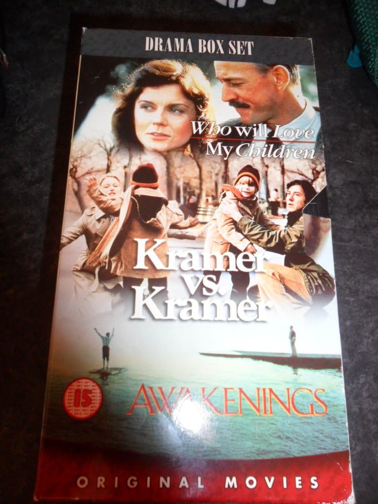 Kramer vs. Kramer/ Awakenings/ Who Will Love My Children [VHS] : Dustin ...