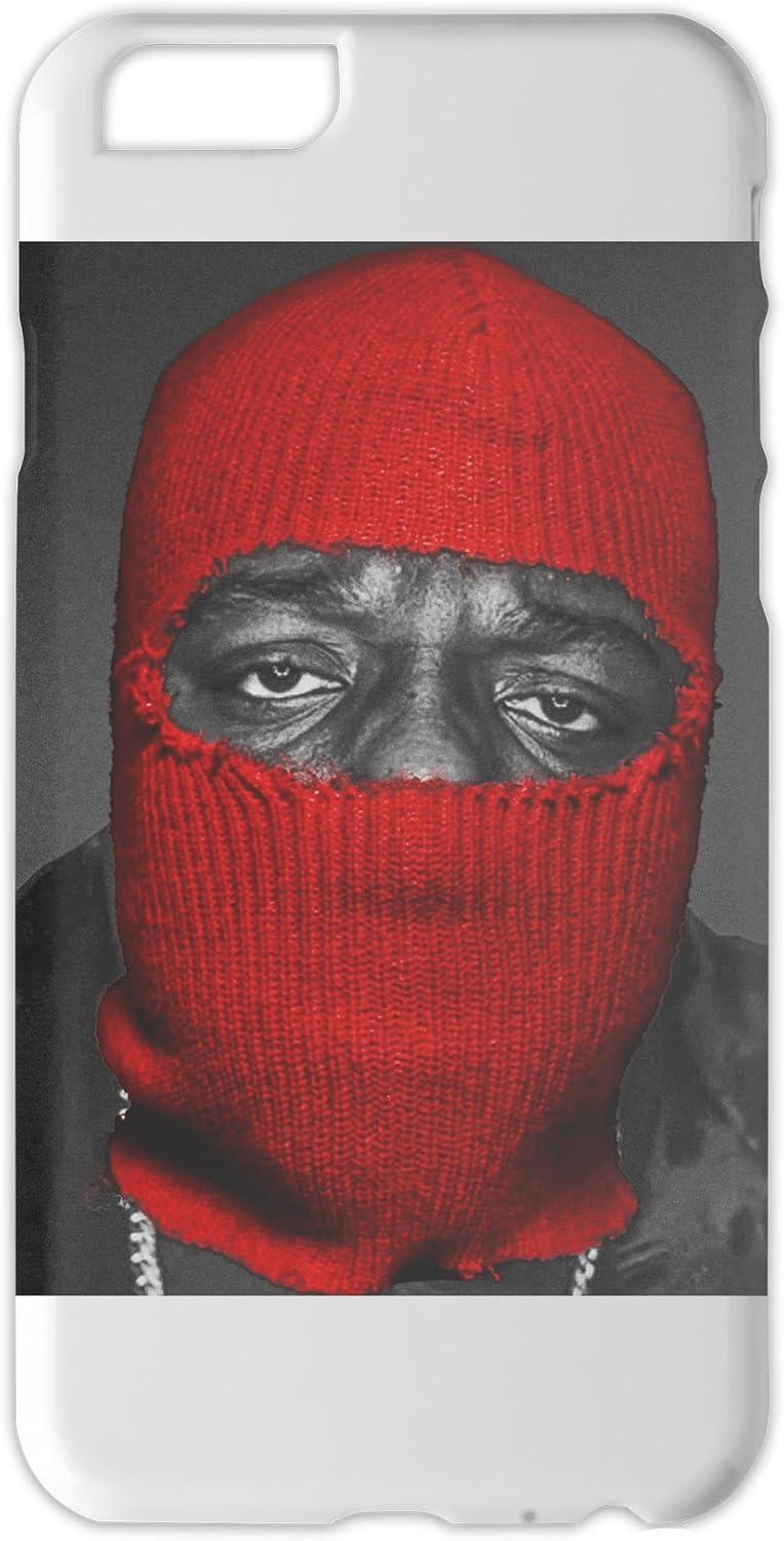 Notorious Big Biggie Smalls Red Mask Yeezus West Coast Thug