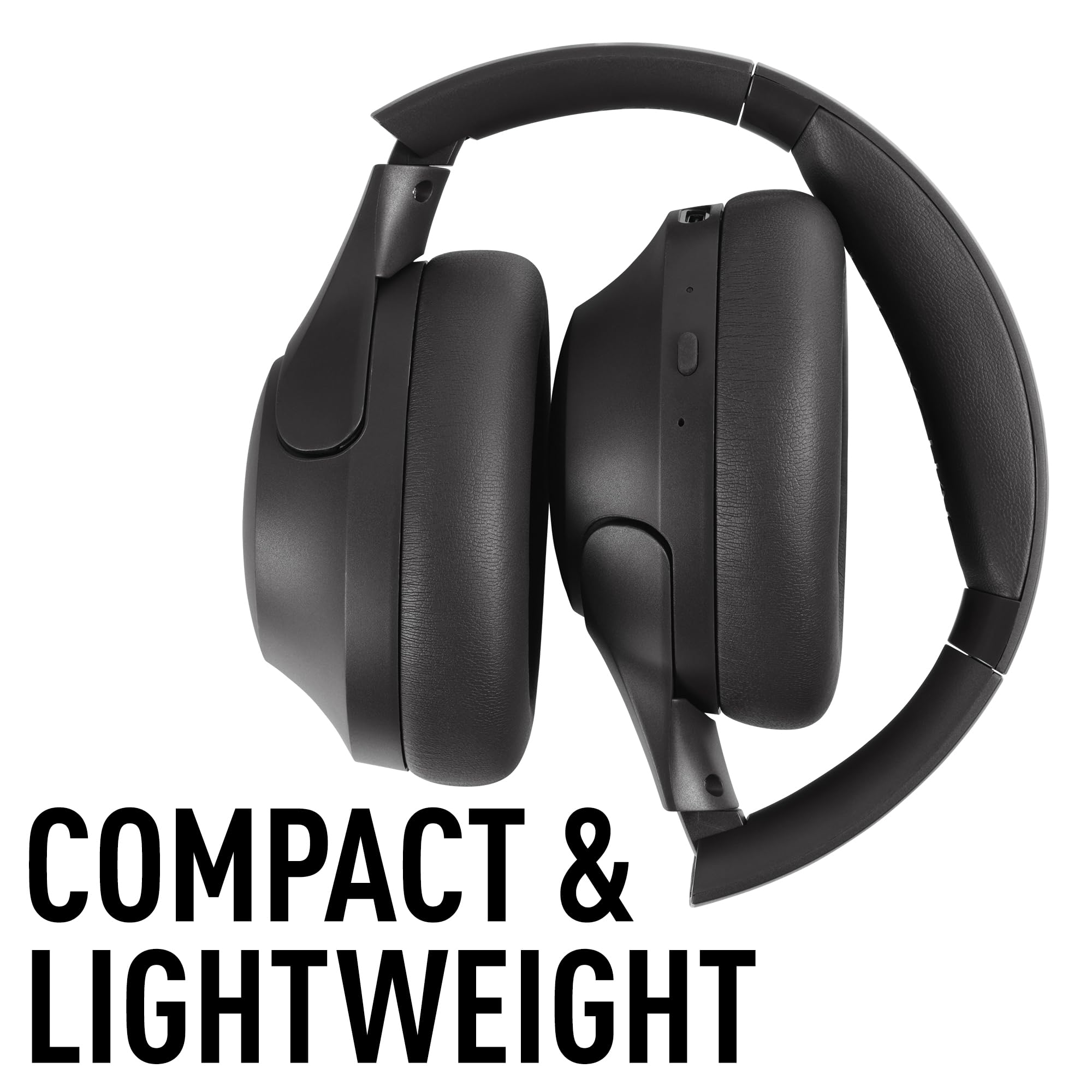 Reflex Active Cuffie Wireless Over-ear Con Cancellazione Rumore, Driver 40mm, 55 Ore Di Batteria, Custodia Da Viaggio Inclusa