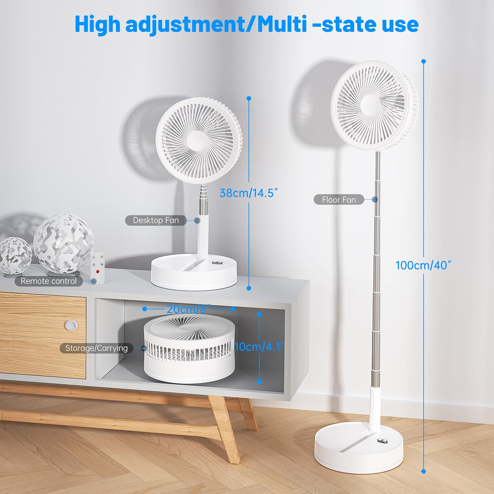 Lmozim Ventilateur sur Pied Silencieux 8 Vitesses Timer Hauteur Lmozim Ventilateur sur Pied Silencieux 8 Vitesses Timer Hauteur