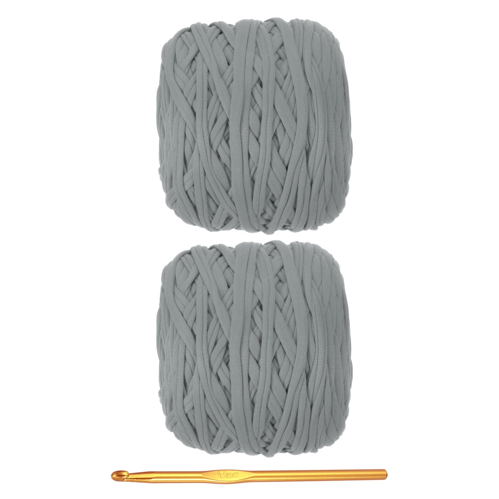 PATIKIL T-Shirt Yarn for Crocheting with 1 Crochet Hook