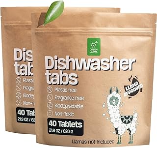TS Llama Dishwasher Tablets (80