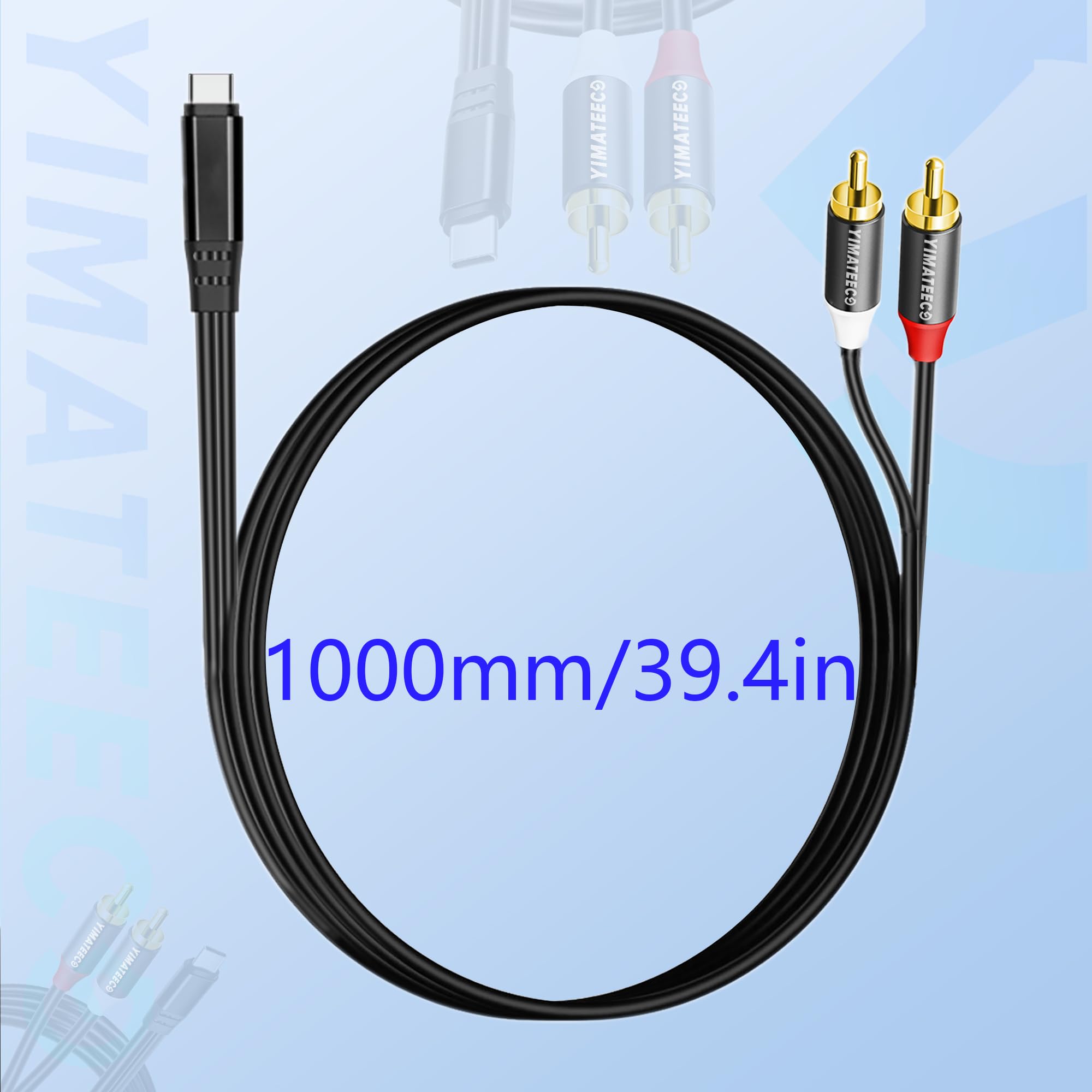 YIMATEECO USB C to RCA Audio Cable - Image 4