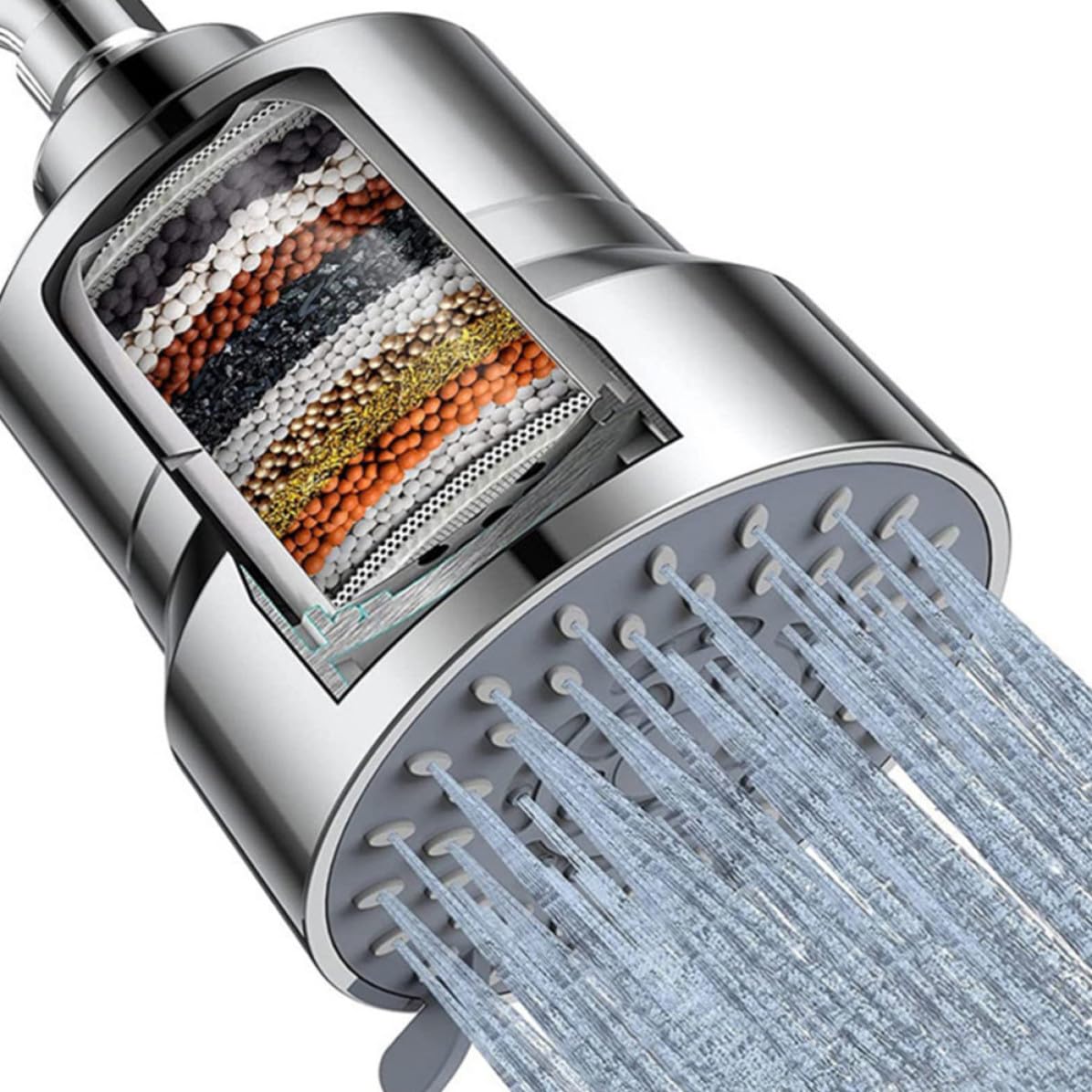 Filtro de Ducha de Repuesto para Baño, Cabezal de Ducha Filtrado