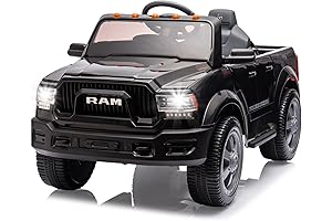 12V Ride On Electric Pickup Truck: Dodge RAM 2500