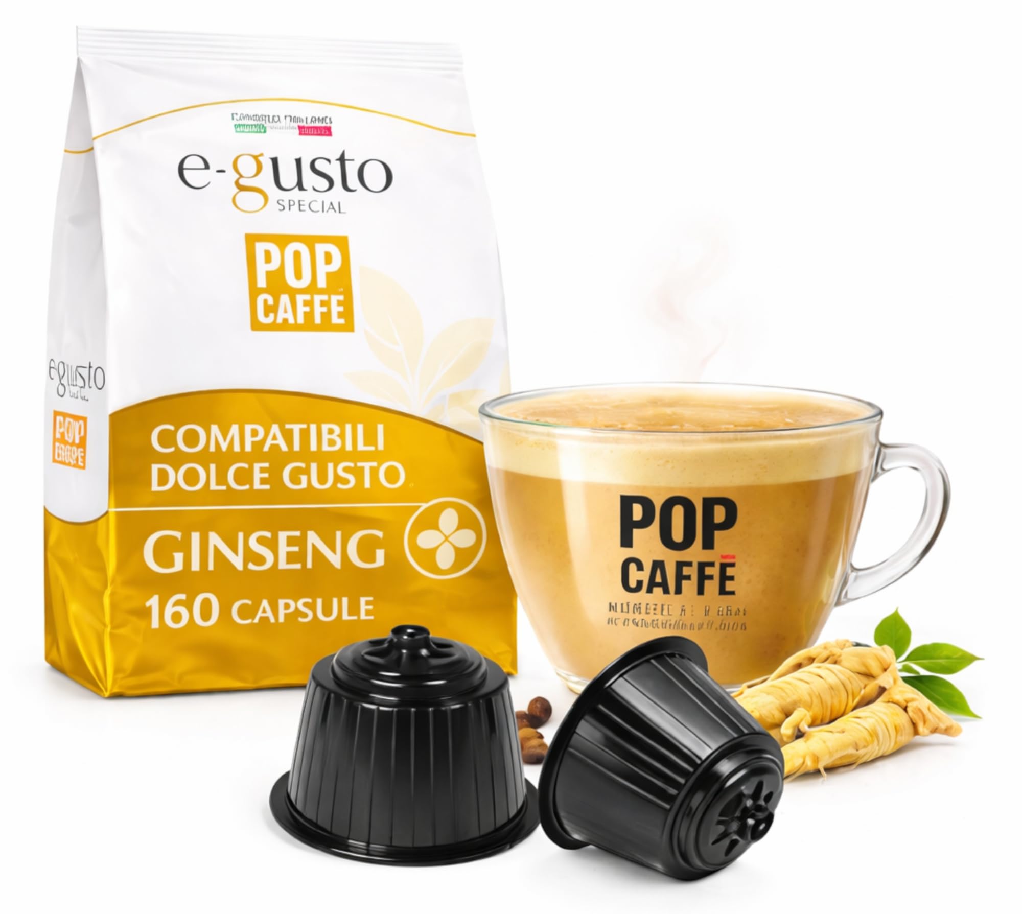 Nescafè Dolce Gusto Compatibili 160 capsule Ginseng