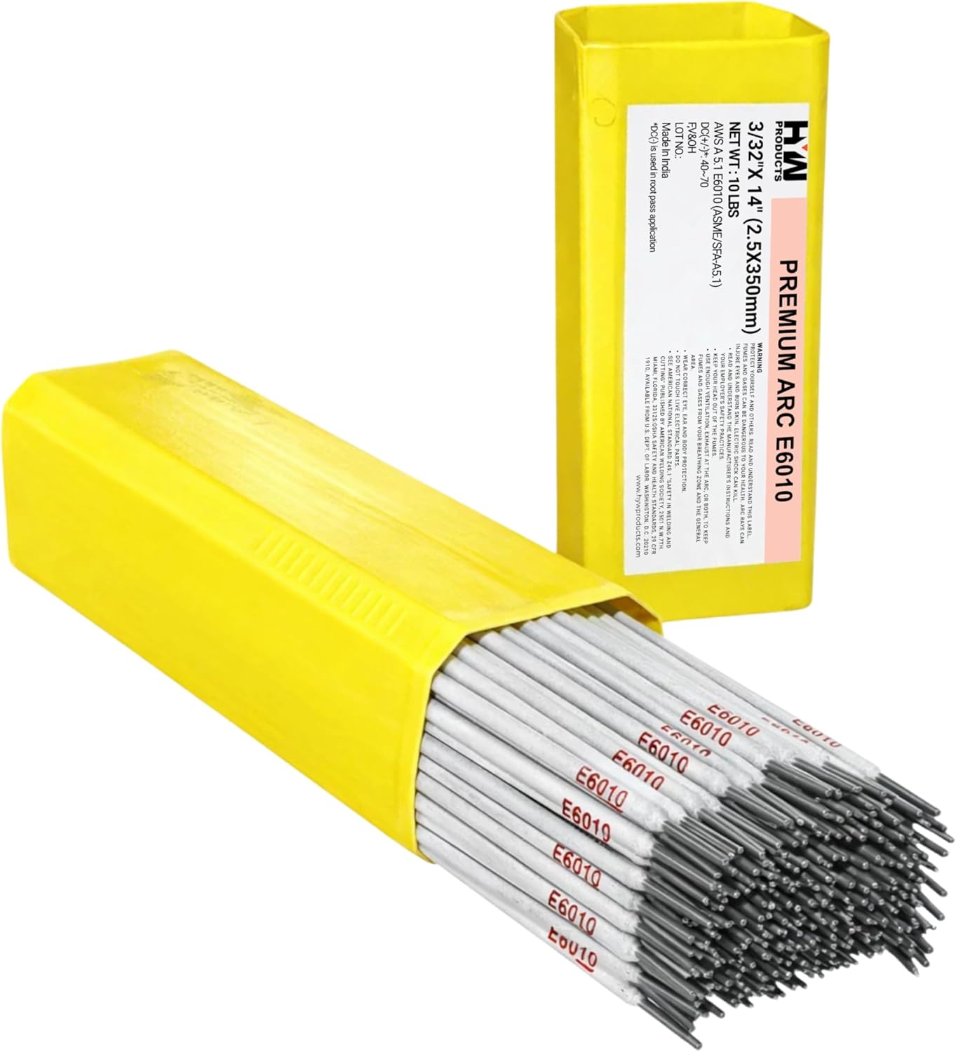 E6010 Stick electrodes welding rod 10 lb (1/8" 10lb)